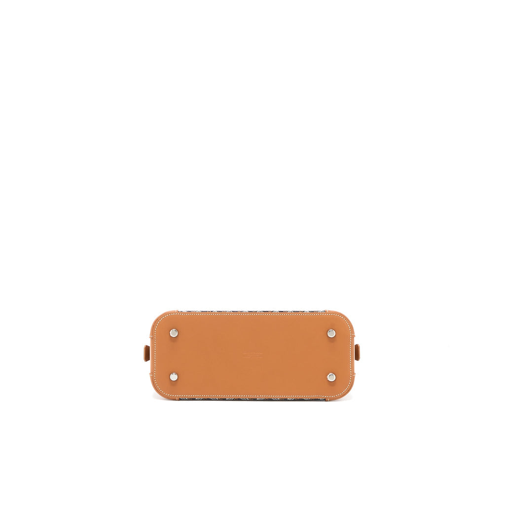 GOYARD VENDOME MINI BAG CANVAS/CALFSKIN BROWN/MULTICOLOUR SHW