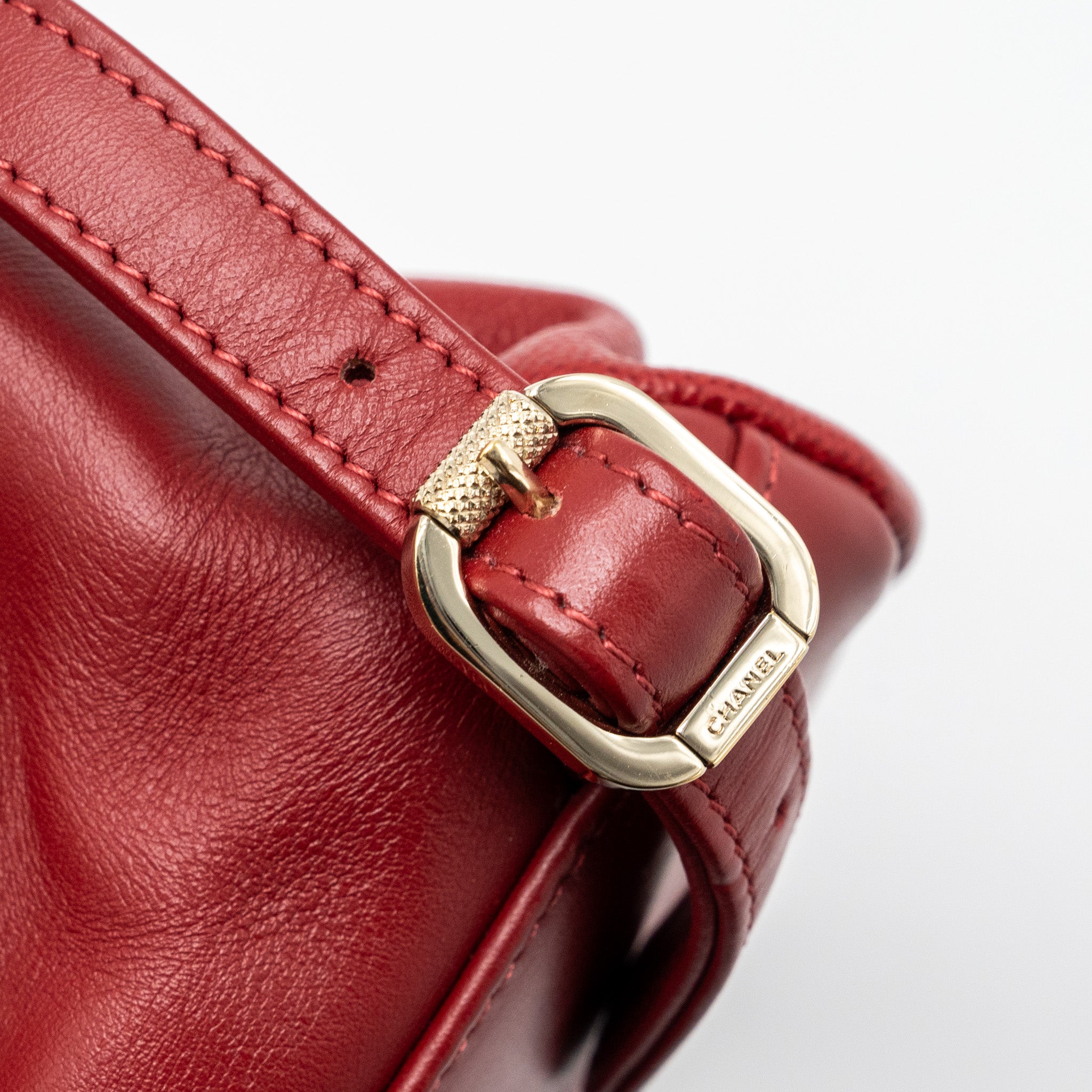 CHANEL AFFINITY BACKPACK CAVIAR RED GHW
