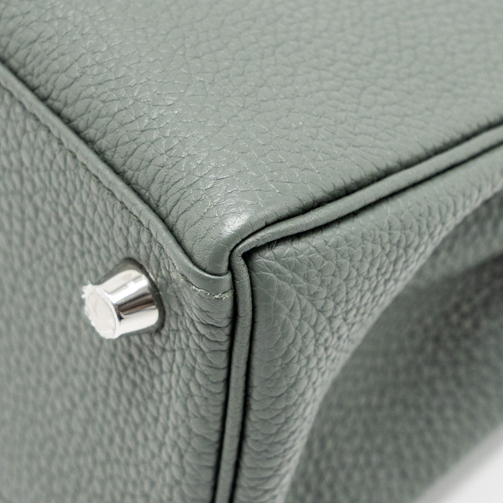 HERMES KELLY 25 TOGO VERT AMANDE SHW