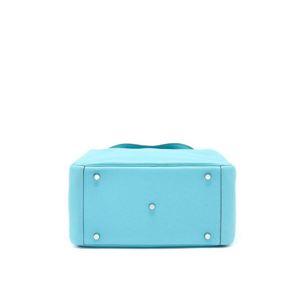 HERMES LINDY 30 CLEMENCE 3Z BLUE SAINT CYR SHW