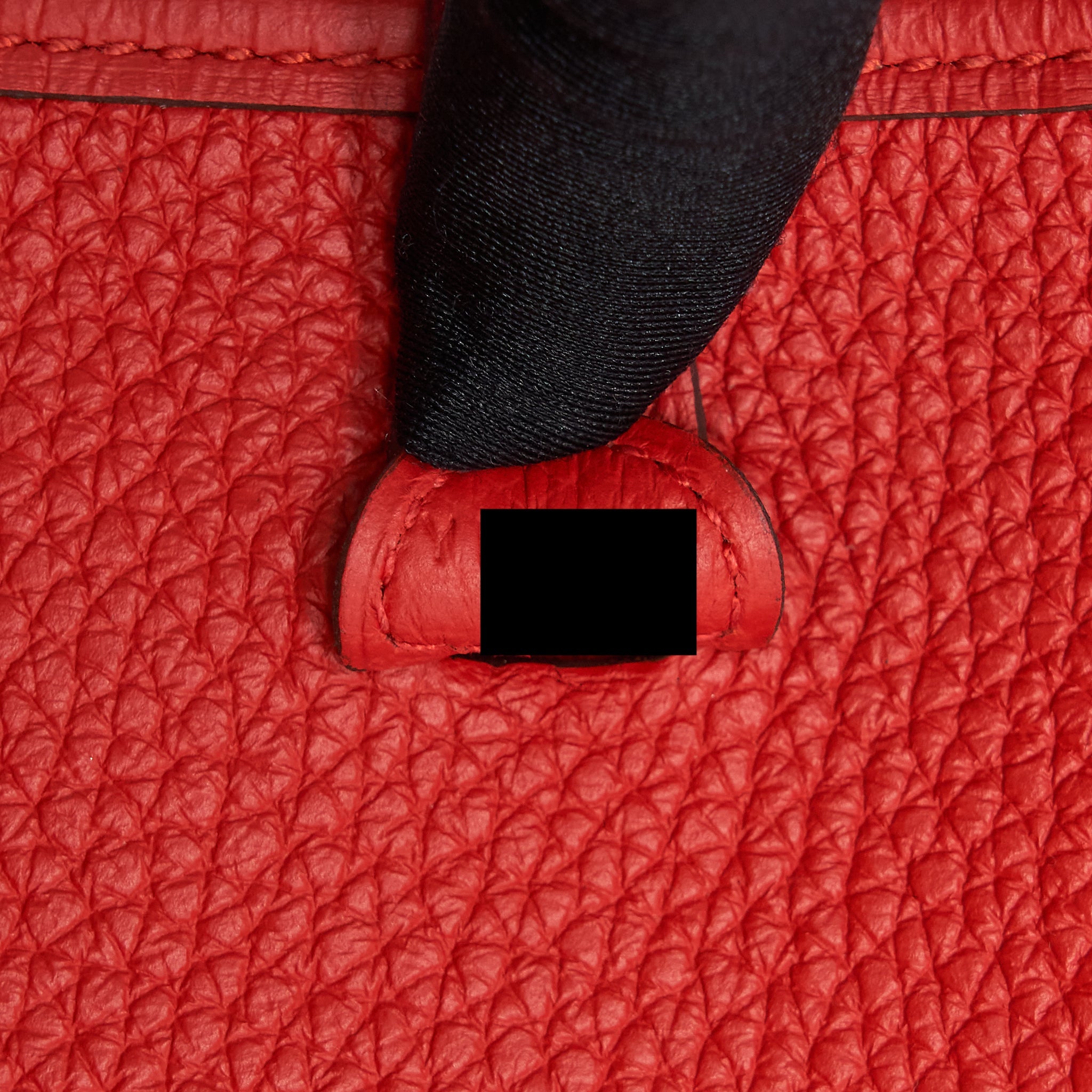 HERMES MINI EVELYNE 16 CLEMENCE ROUGE TOMATE GHW