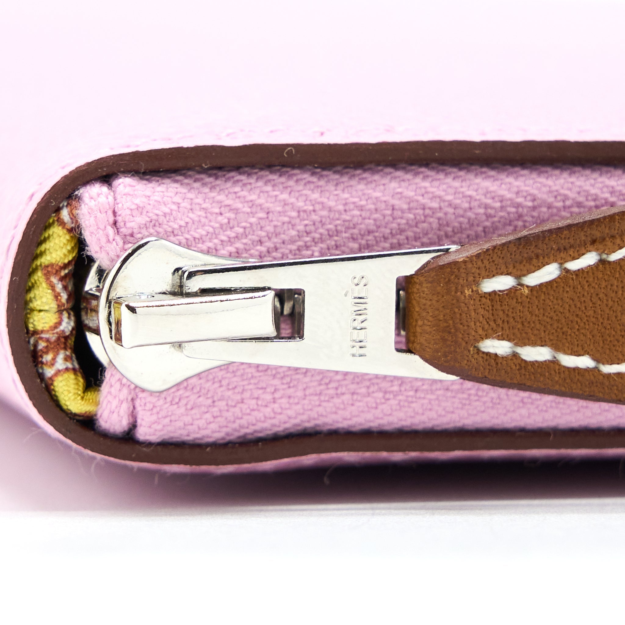 HERMES SILK’IN CLASSIQUE LONG WALLET EPSOM MAUVE SYLVESTRE/MULTICOLOUR SHW