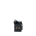GUCCI HORSEBIT 1955 MINI BAG CALFSKIN BLACK LGHW