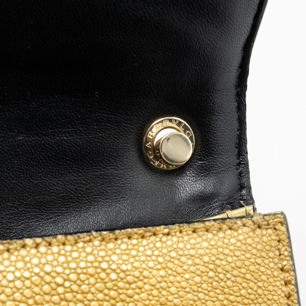 BVLGARI SERPENTI FOREVER CROSSBODY BAG STINGRAY LEATHER GOLD LGHW