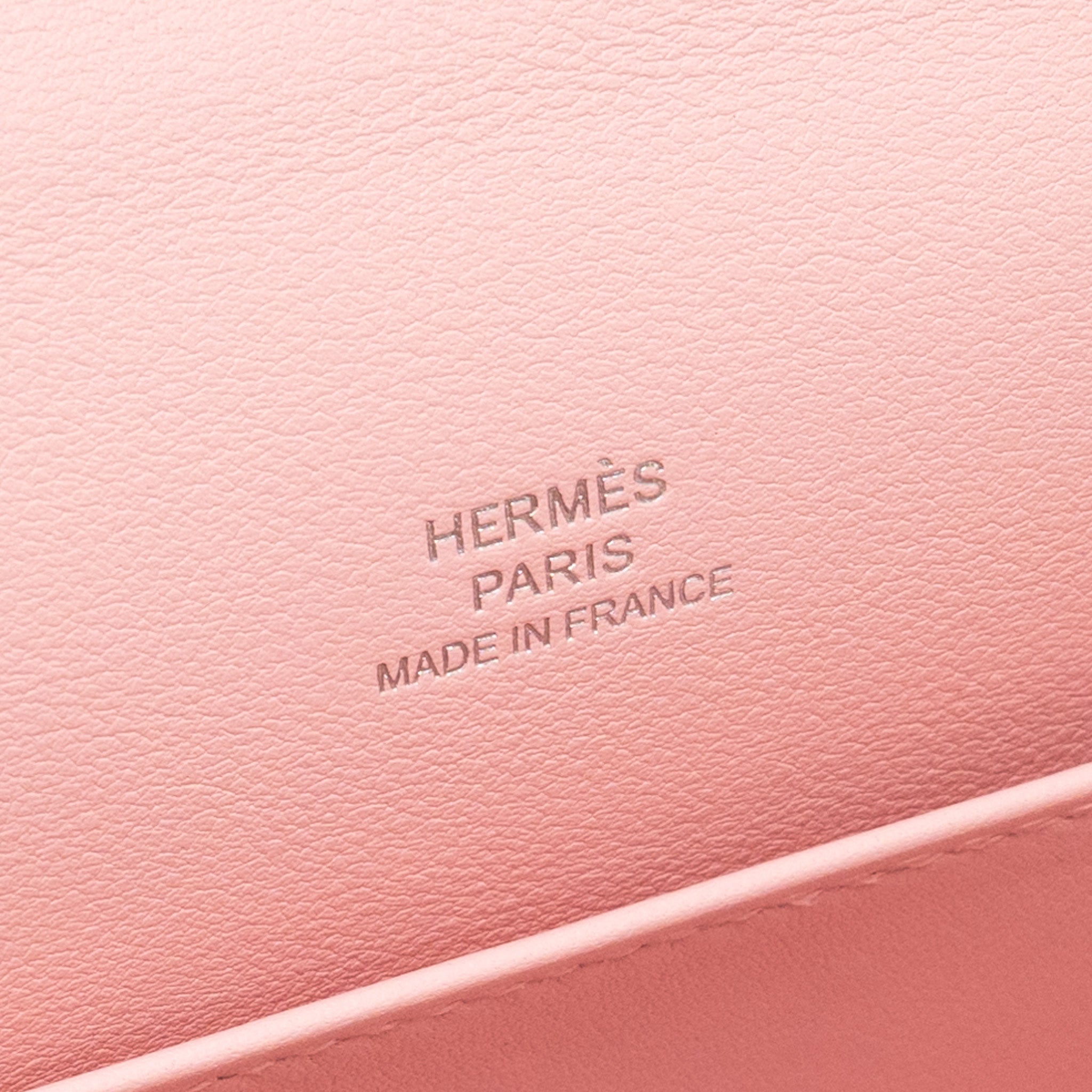 HERMES KELLY POCHETTE SWIFT ROSE SAKURA SHW