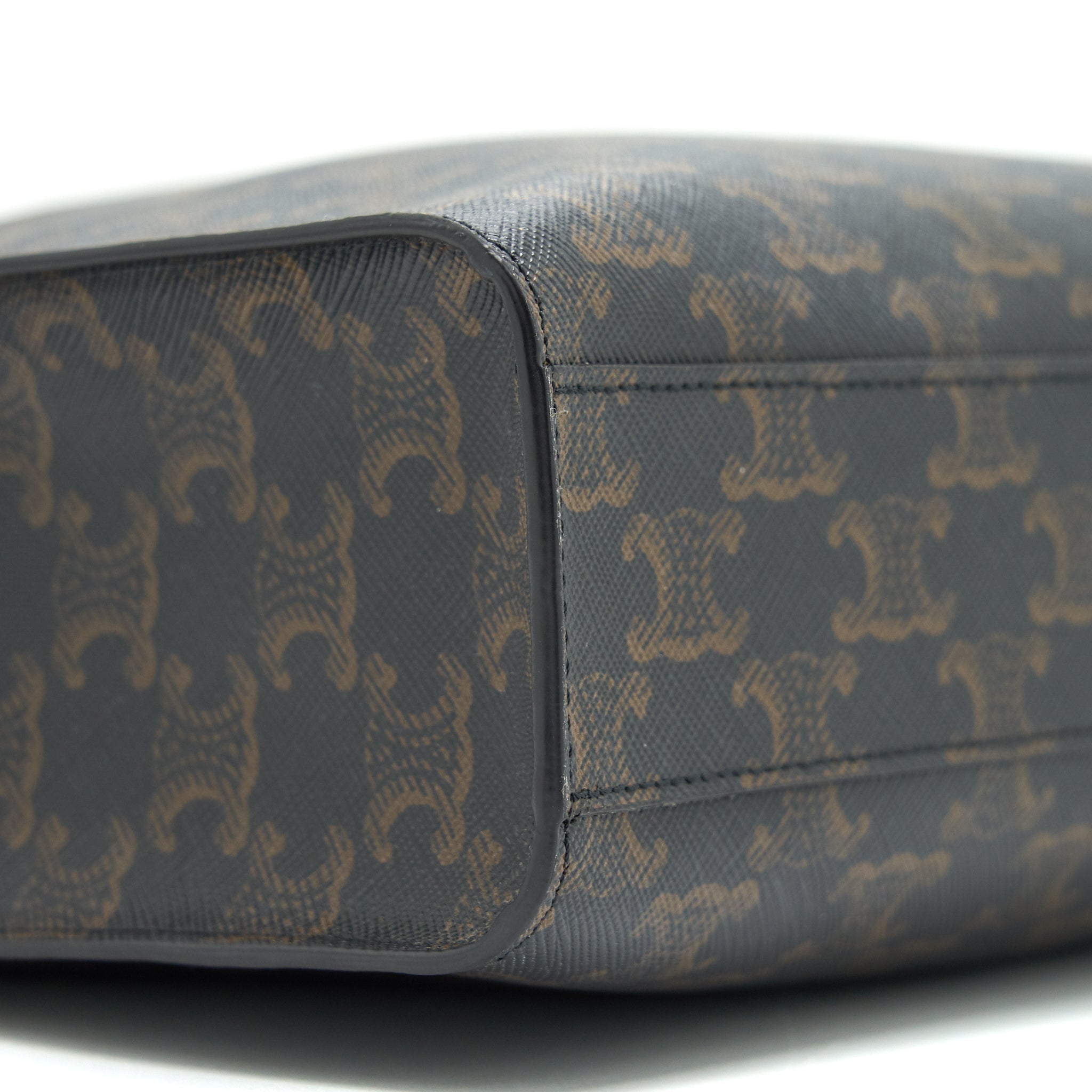 CELINE SMALL VERTICAL CABAS IN TRIOMPHE CANVAS