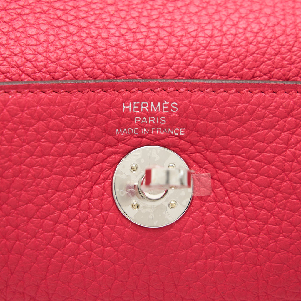 HERMES MINI LINDY ROSE EXTREME SHW