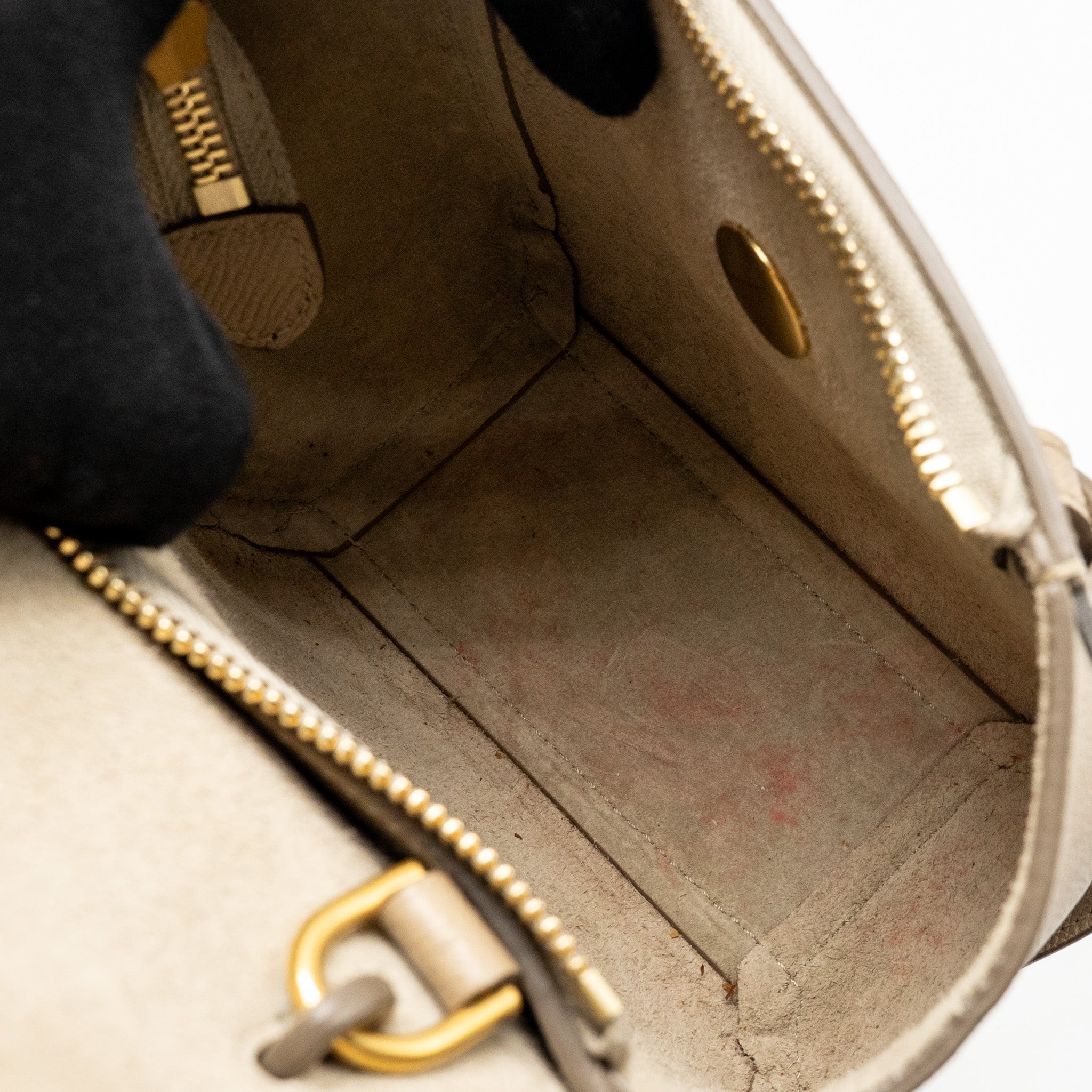 CELINE PICO BELT BAG GRAINED CALFSKIN BEIGE GHW