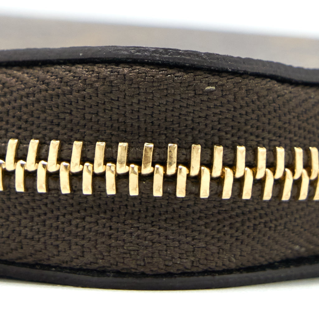 LOUIS VUITTON SMALL ZIP CARDHOLDER MONOGRAM CANVAS GHW