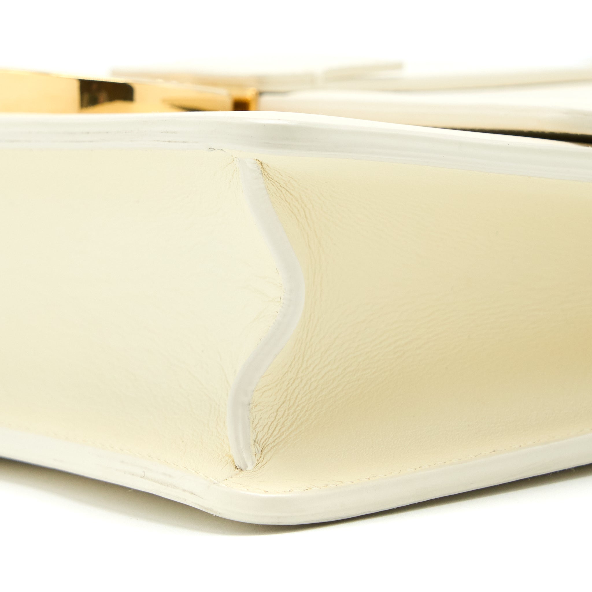 DIOR MEDIUM MONTAIGNE 30 BAG WHITE GHW