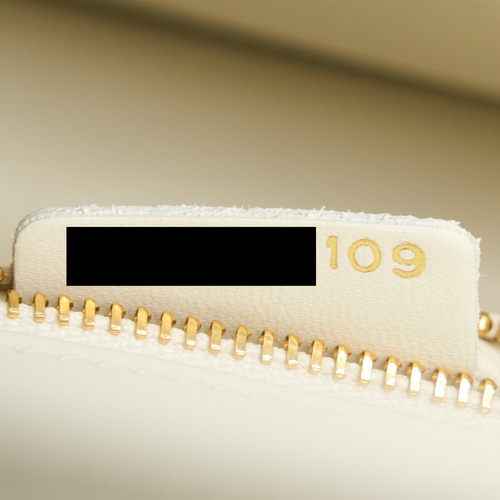DIOR MEDIUM MONTAIGNE 30 BAG WHITE GHW