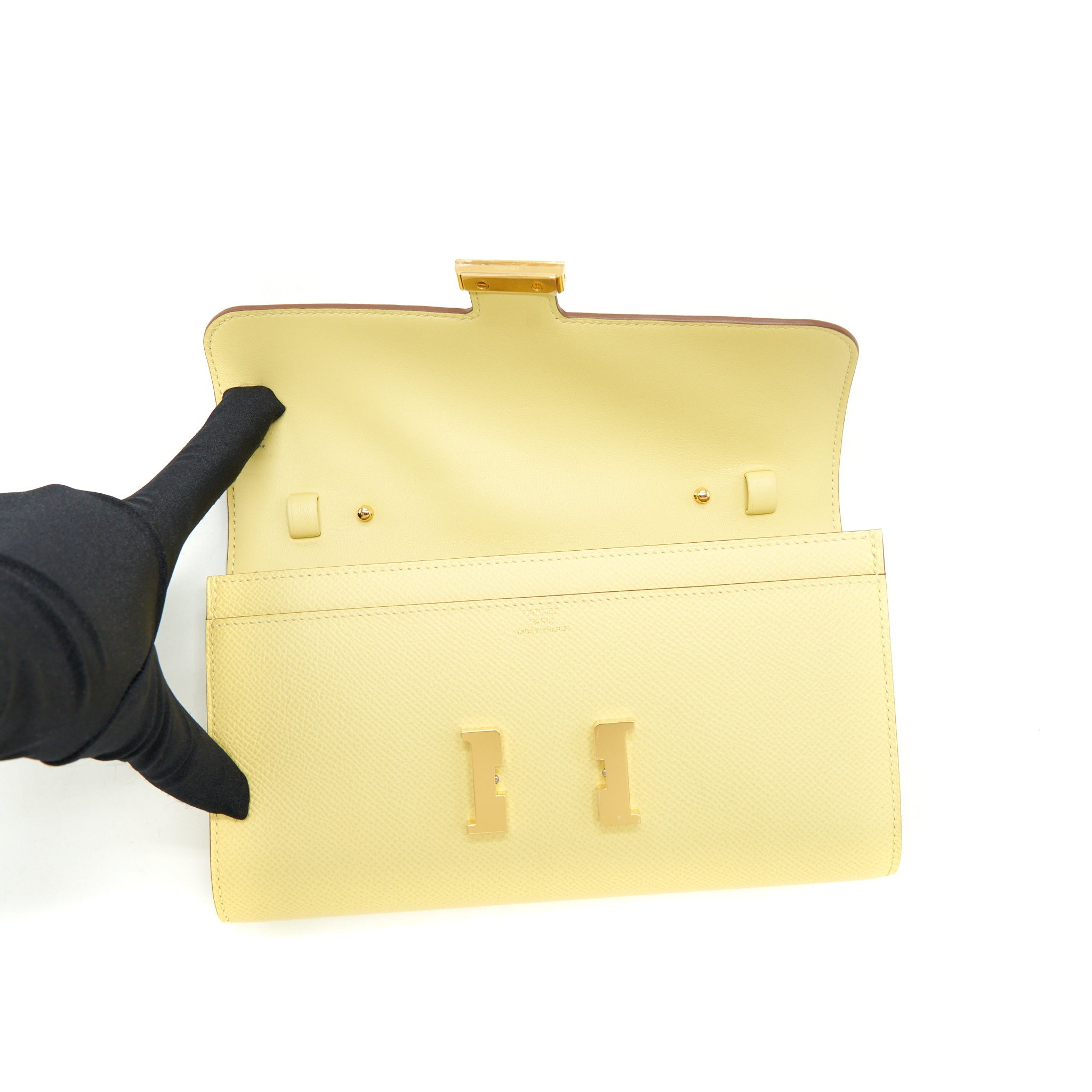 HERMES CONSTANCE TO GO EPSOM JAUNE POUSSIN GHW