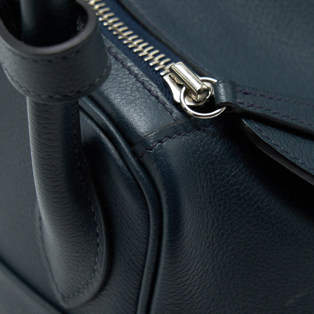 HERMES LINDY 30 EVERCOLOUR VERT CYPRESS SHW