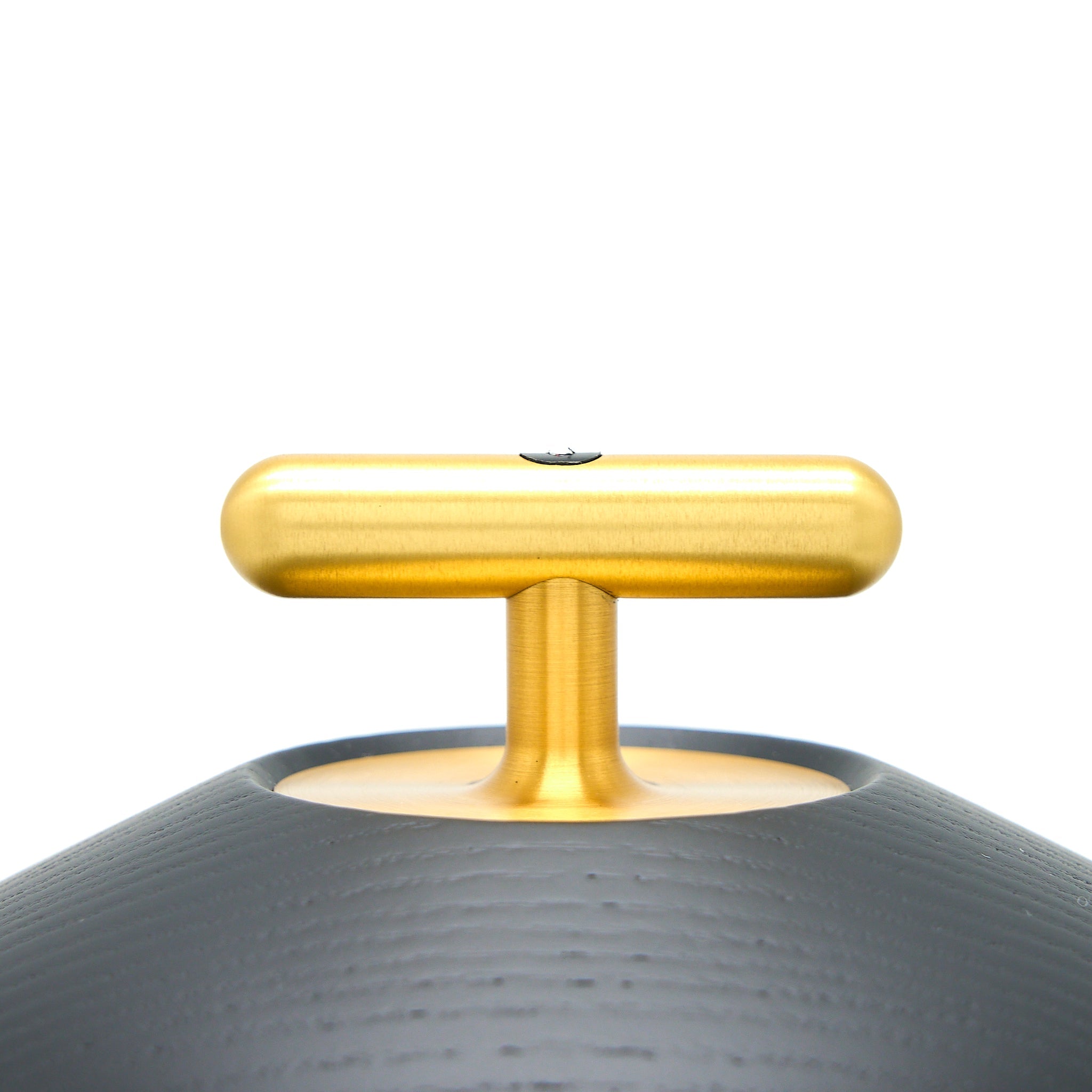 HERMES X SAINT LOUIS FOLIA PORTABLE LAMP BLACK WOOD MMBER CRYSTAL LIMITED EDITION