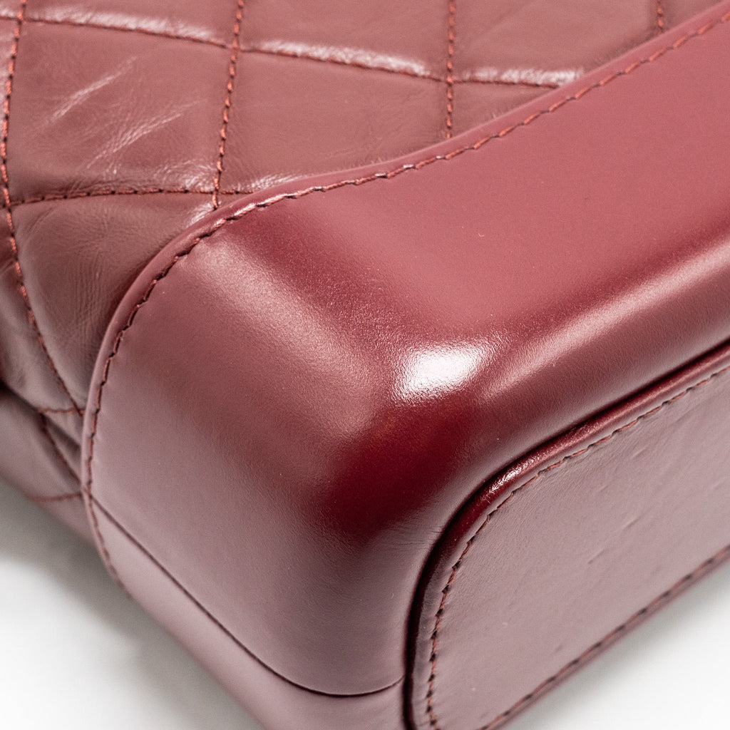 CHANEL SMALL GABRIELLE HOBO BAG CALFSKIN RED MULTICOLOUR HARDWARE
