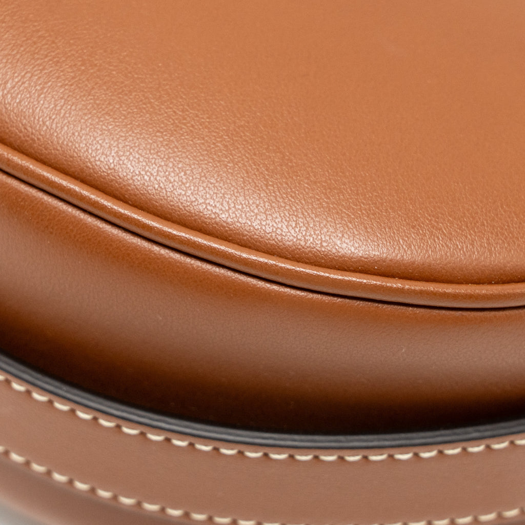 CELINE MEDIUM AVA STRAP BAG SMOOTH CALFSKIN TAN GHW