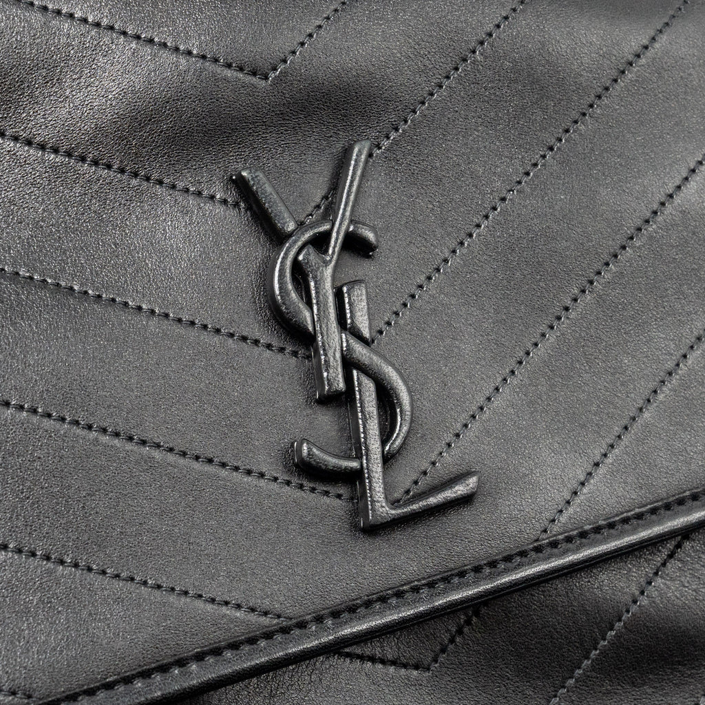 SAINT LAURENT MEDIUM NIKI BAG LAMBSKIN BLACK GHW