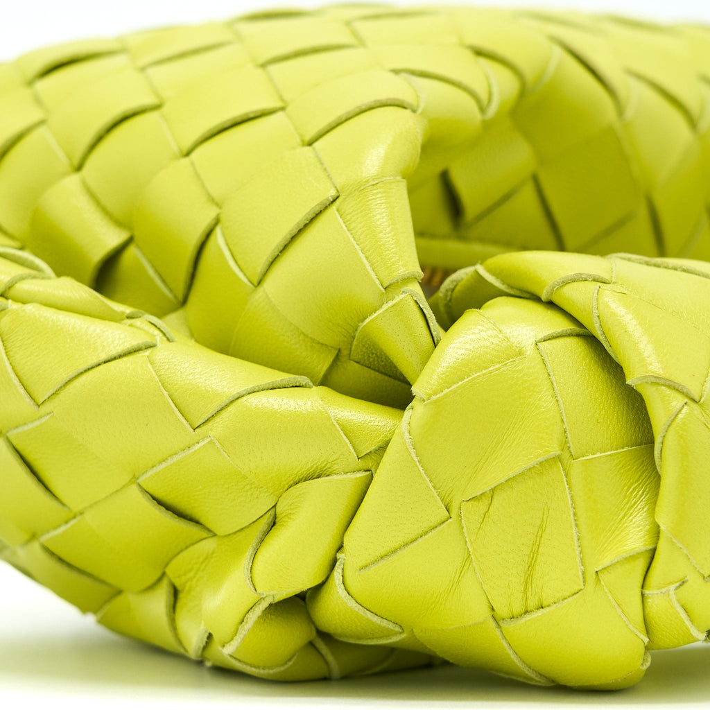 BOTTEGA VENETA MINI JODIE KIWI GHW