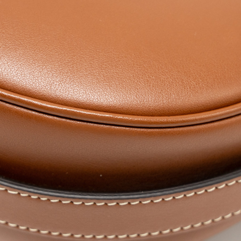 CELINE MEDIUM AVA STRAP BAG SMOOTH CALFSKIN TAN GHW