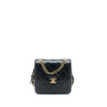 CHANEL 23P ADO BACKPACK LAMBSKIN BLACK GHW (MICROCHIP)