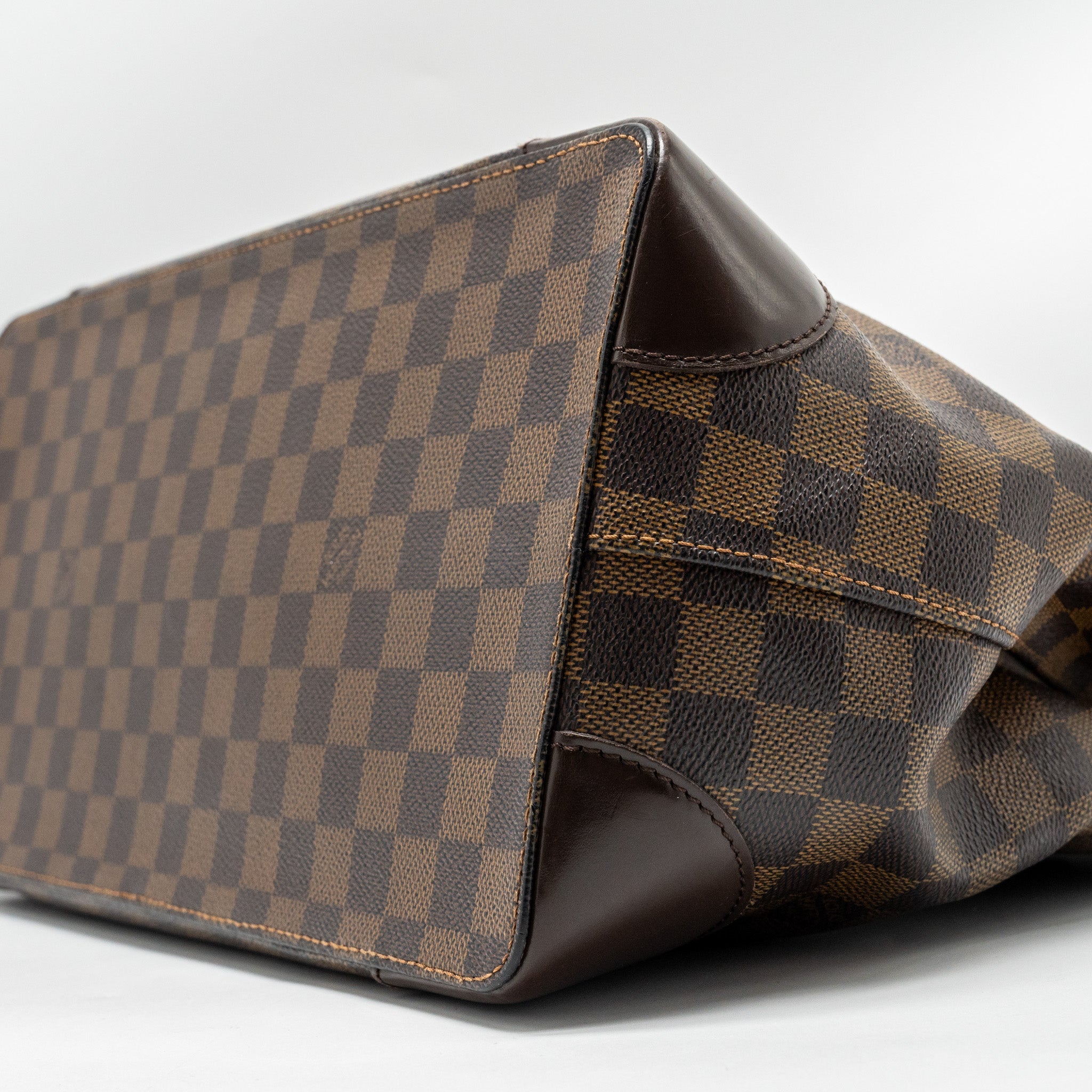 LOUIS VUITTON HEMPSTEAD TOTE BAG DAMIER EBENE GHW