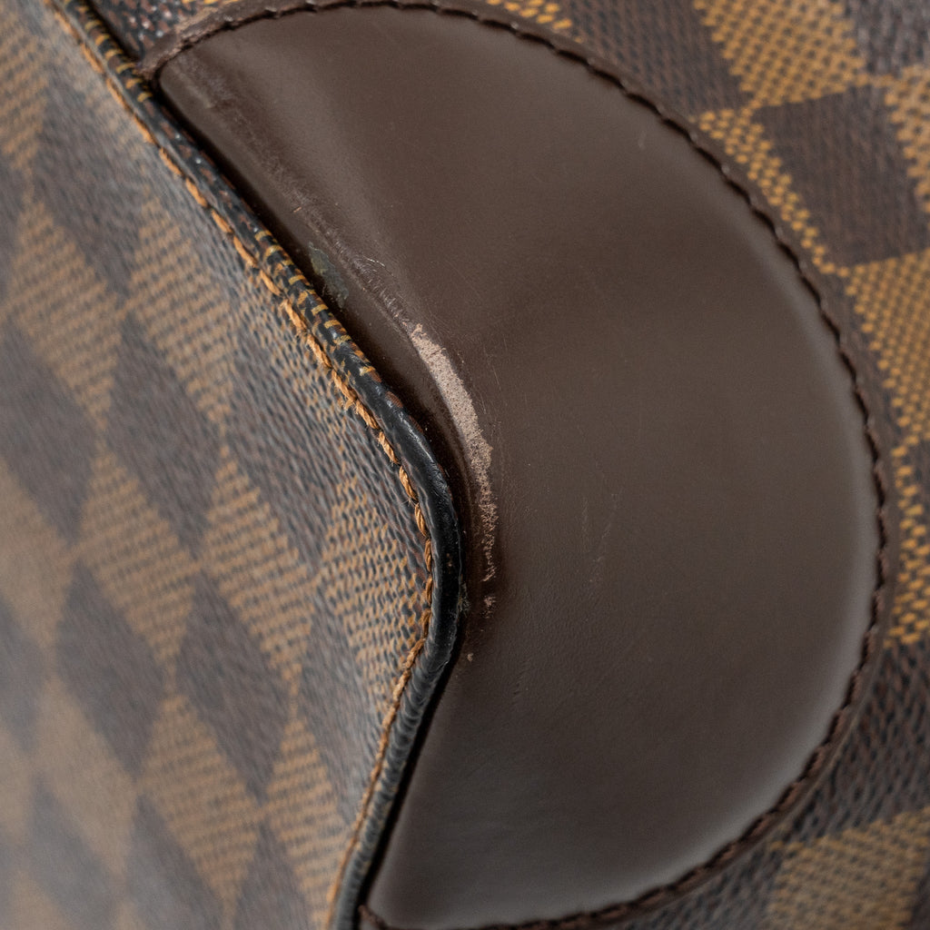 LOUIS VUITTON HEMPSTEAD TOTE BAG DAMIER EBENE GHW