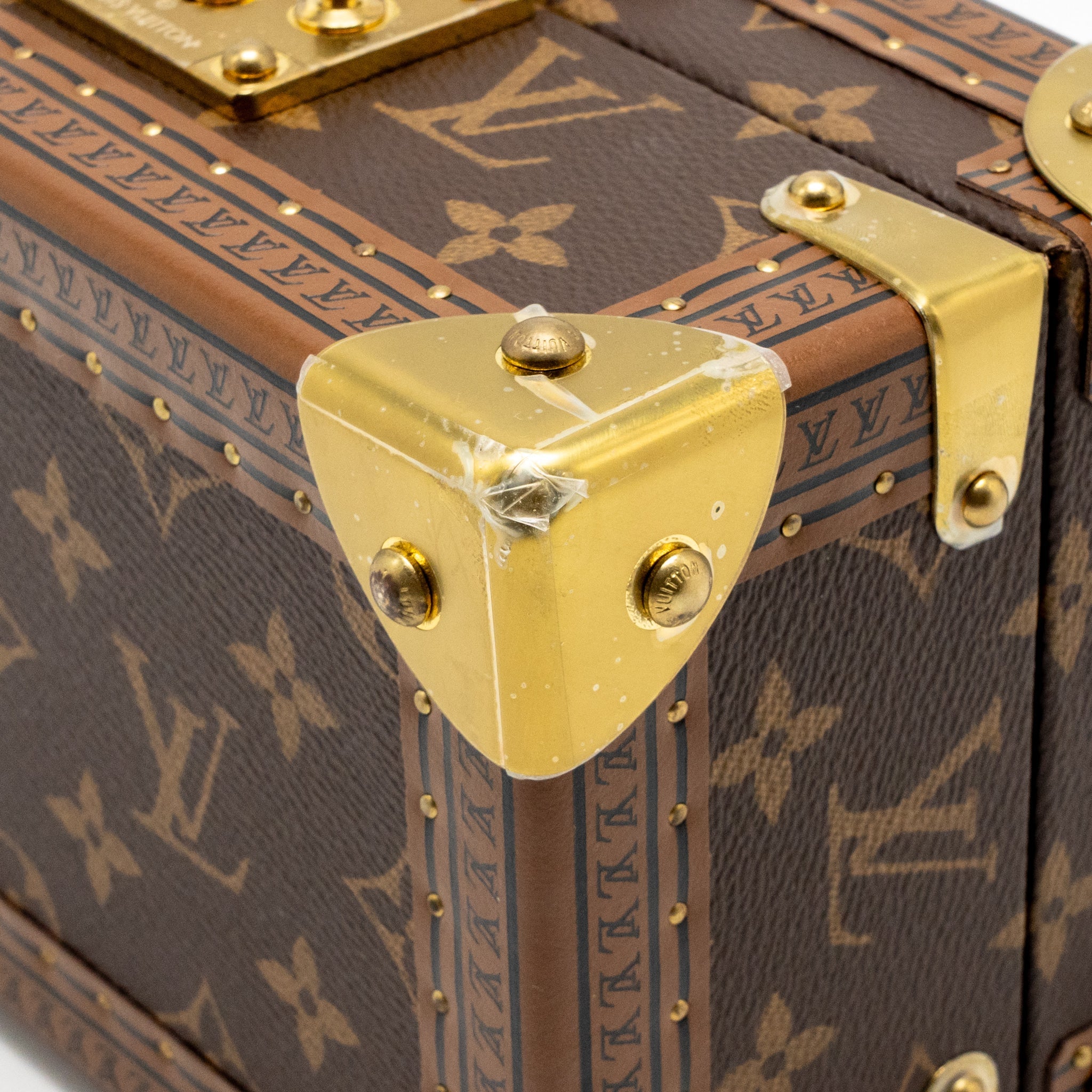 LOUIS VUITTON COFFRET TRESOR 20 MONOGRAM CANVAS GHW