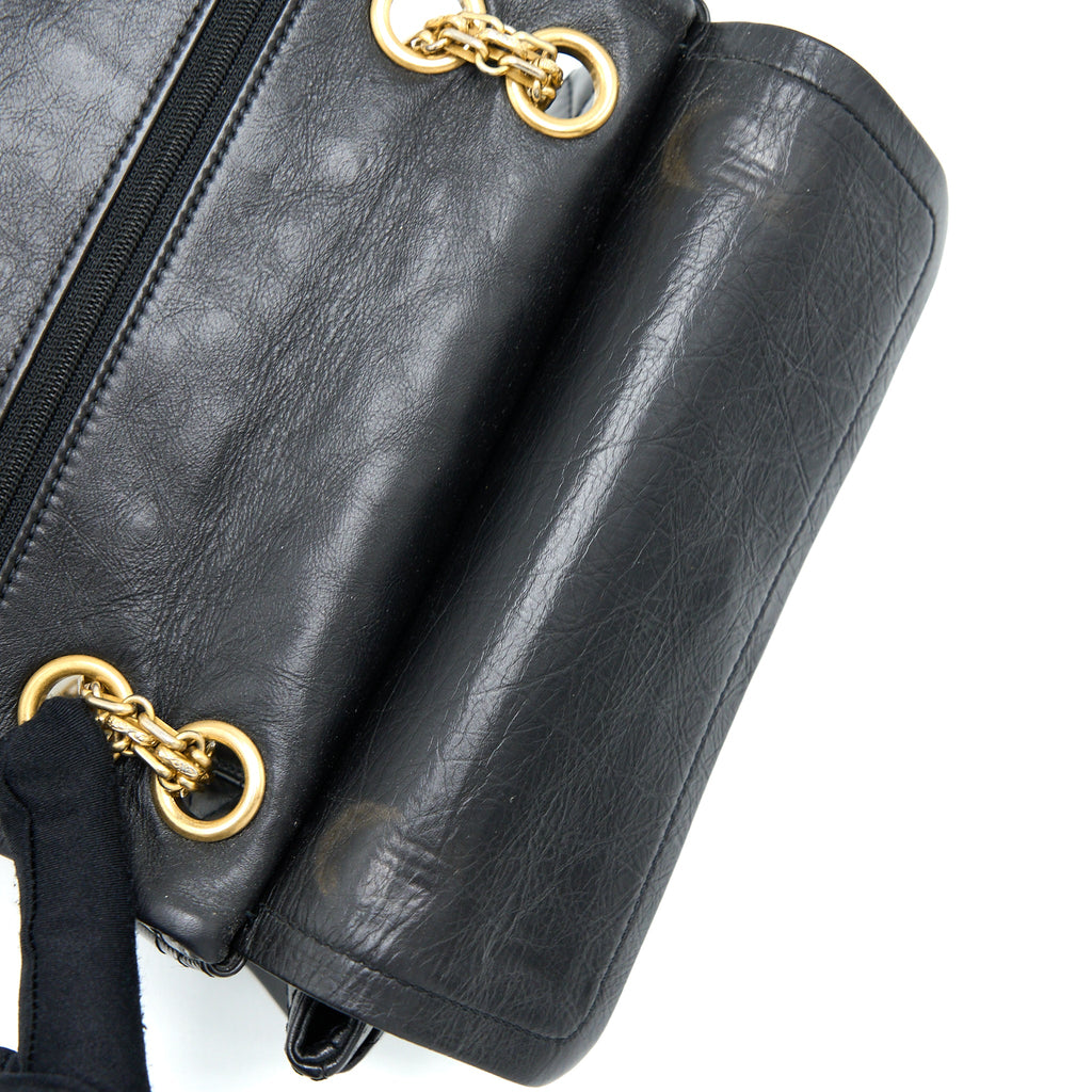 CHANEL MINI 2.55 REISSUE FLAP BAG LUCKY CHARMS CASINO LIMITED AGED CALFSKIN BRUSHED GHW