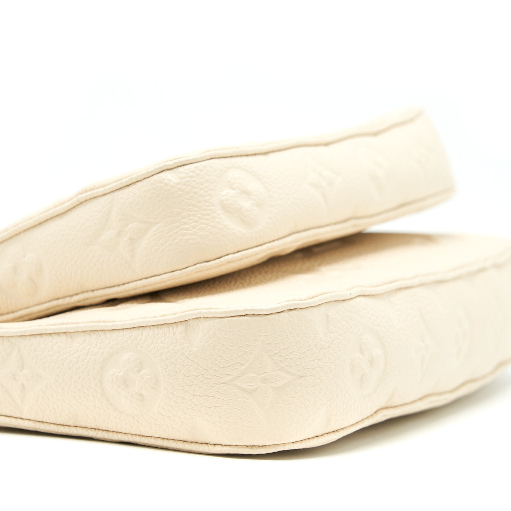 LOUIS VUITTON MULTI POCHETTE WHITE