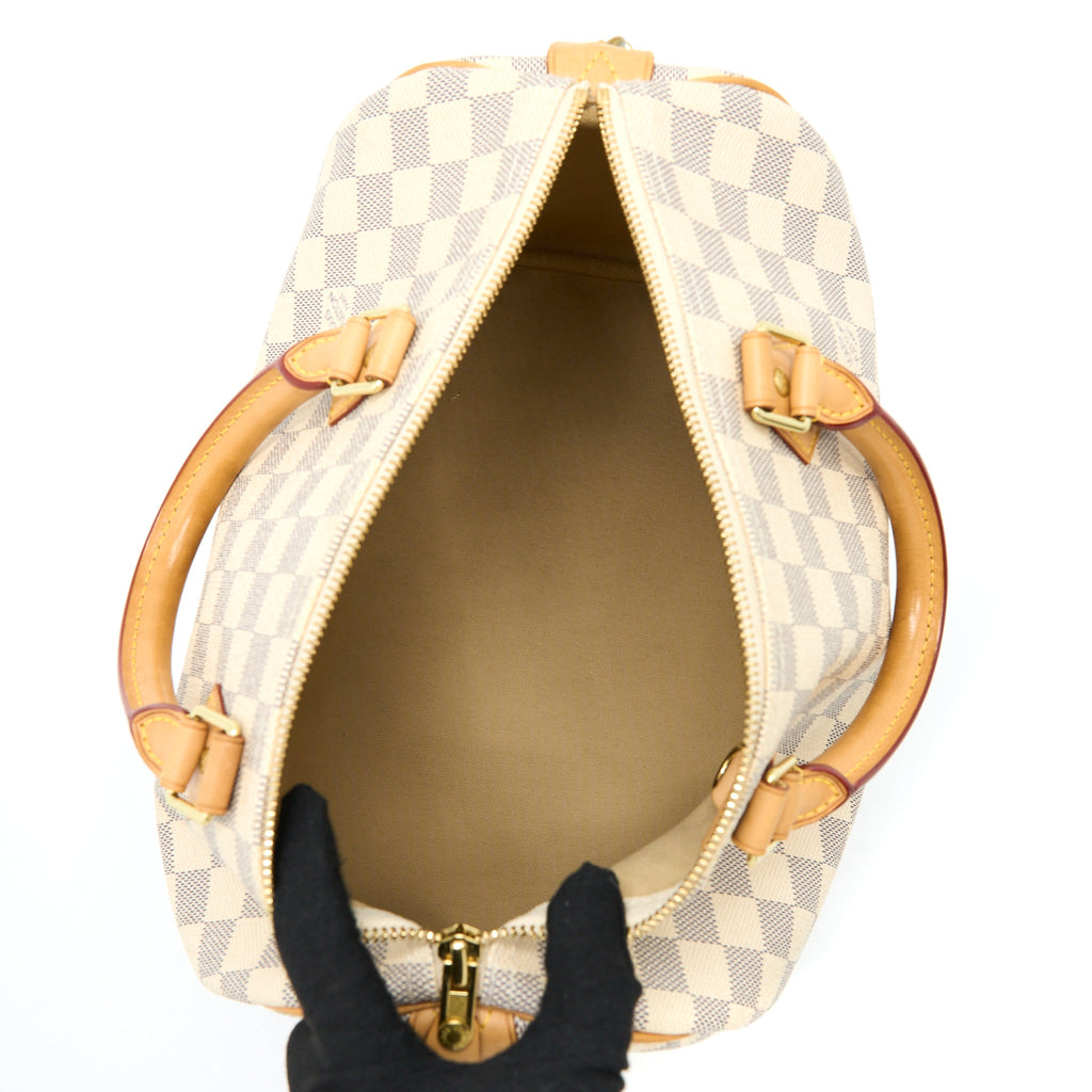 LOUIS VUITTON SPEEDY 30 DAMIER AZUR CANVAS GHW