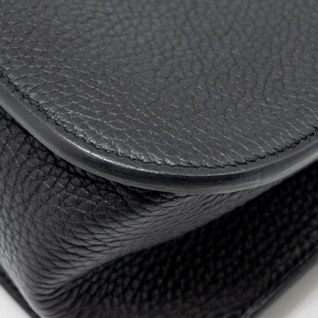 HERMES HALZAN 31 CLEMENCE BLACK GHW