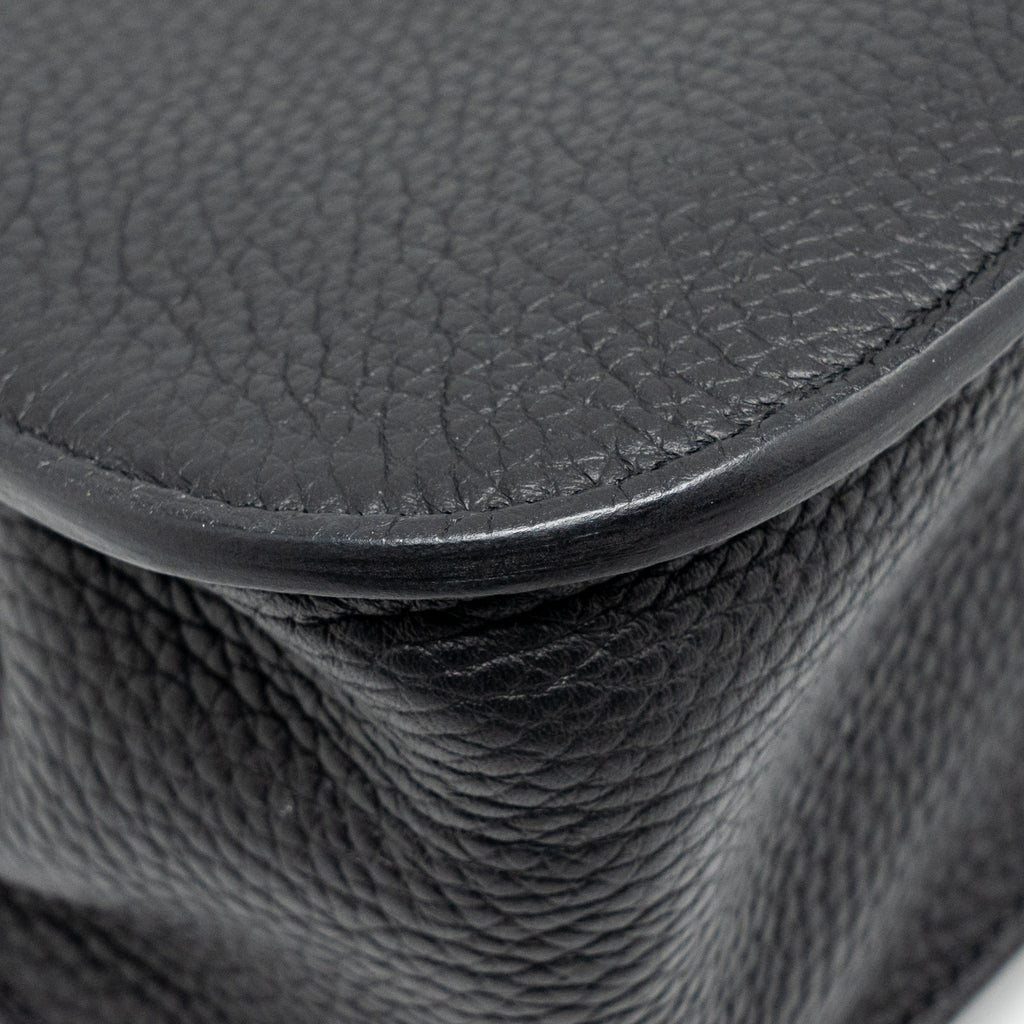 HERMES HALZAN 31 CLEMENCE BLACK GHW