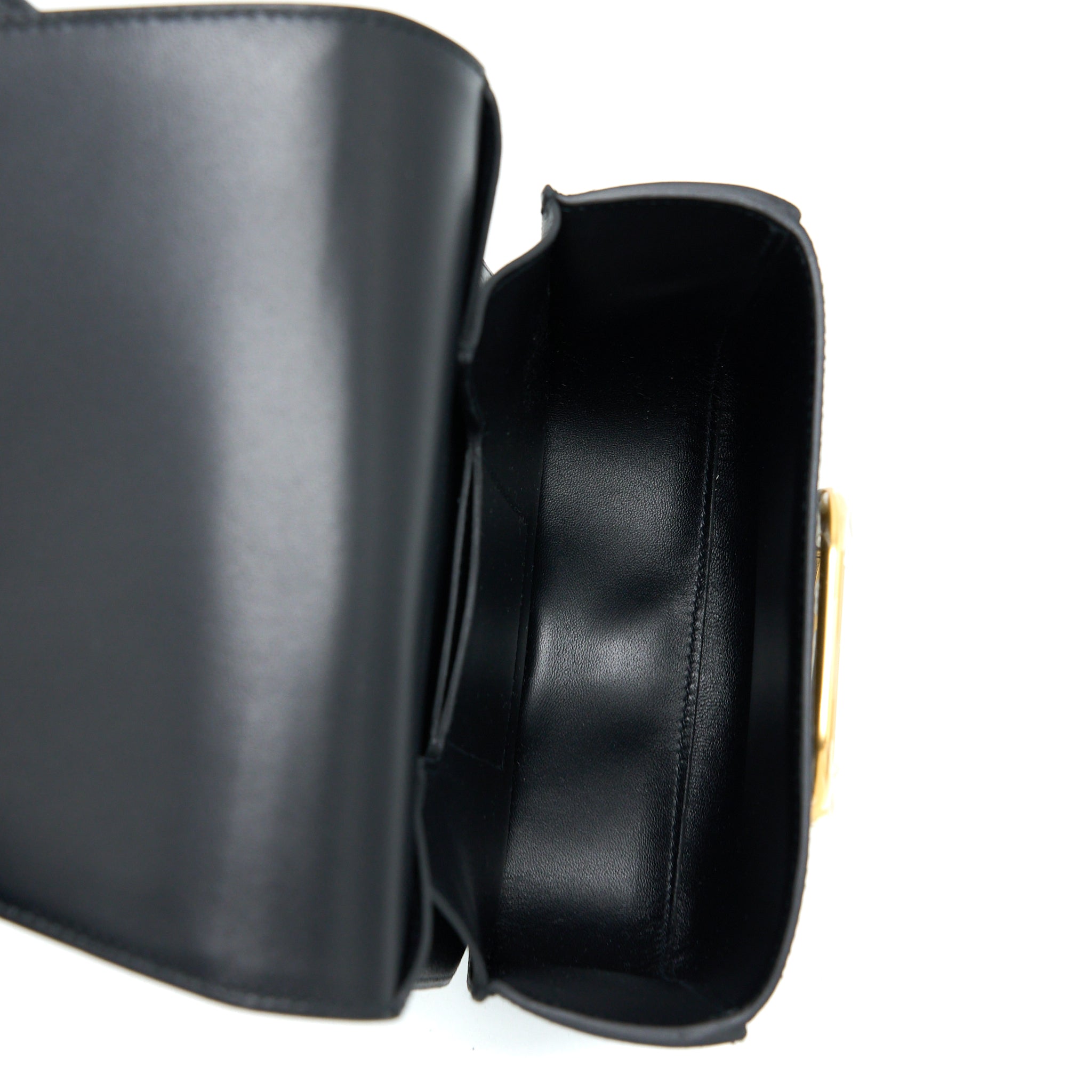 HERMES MINI DELLA CAVALLERIA EPSOM BLACK GHW