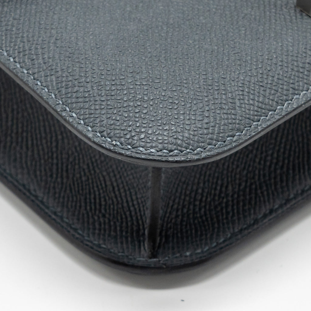 HERMES CONSTANCE 24 EPSOM GRIS MISTY BRUSHED SHW