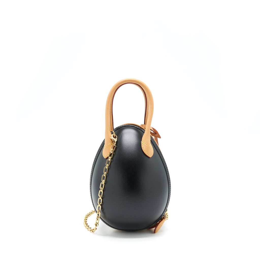 LOUIS VUITTON EGG BAG MONOGRAM CANVAS/BLACK GHW
