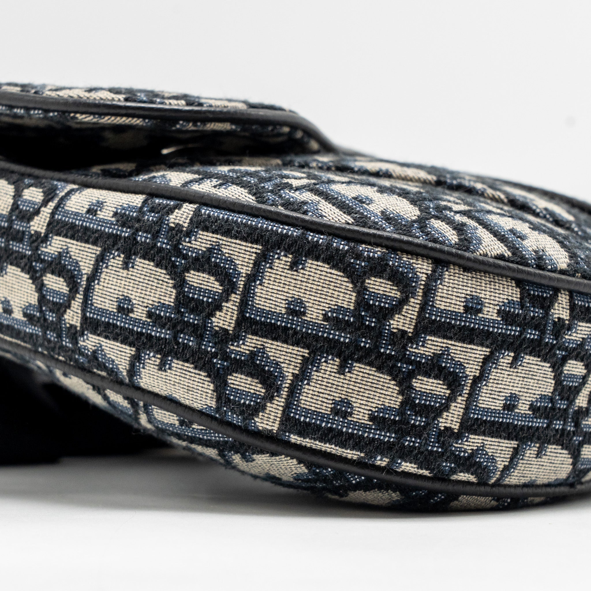 DIOR HOMME SADDLE BAG OBLIQUE JACQUARD MULTICOLOURED HARDWARE