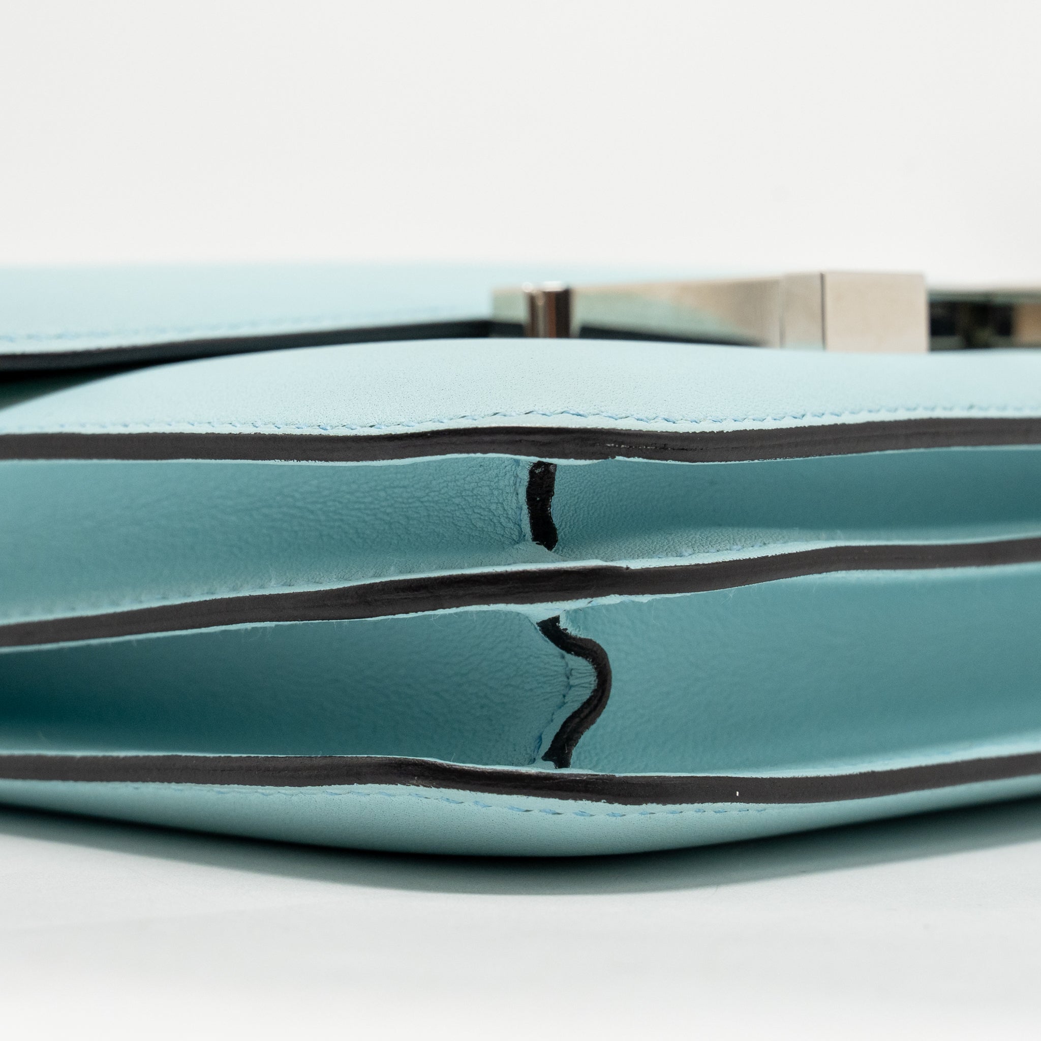 HERMES MINI CONSTANCE SWIFT BLUE ZEPHYR / CACTUS SHW