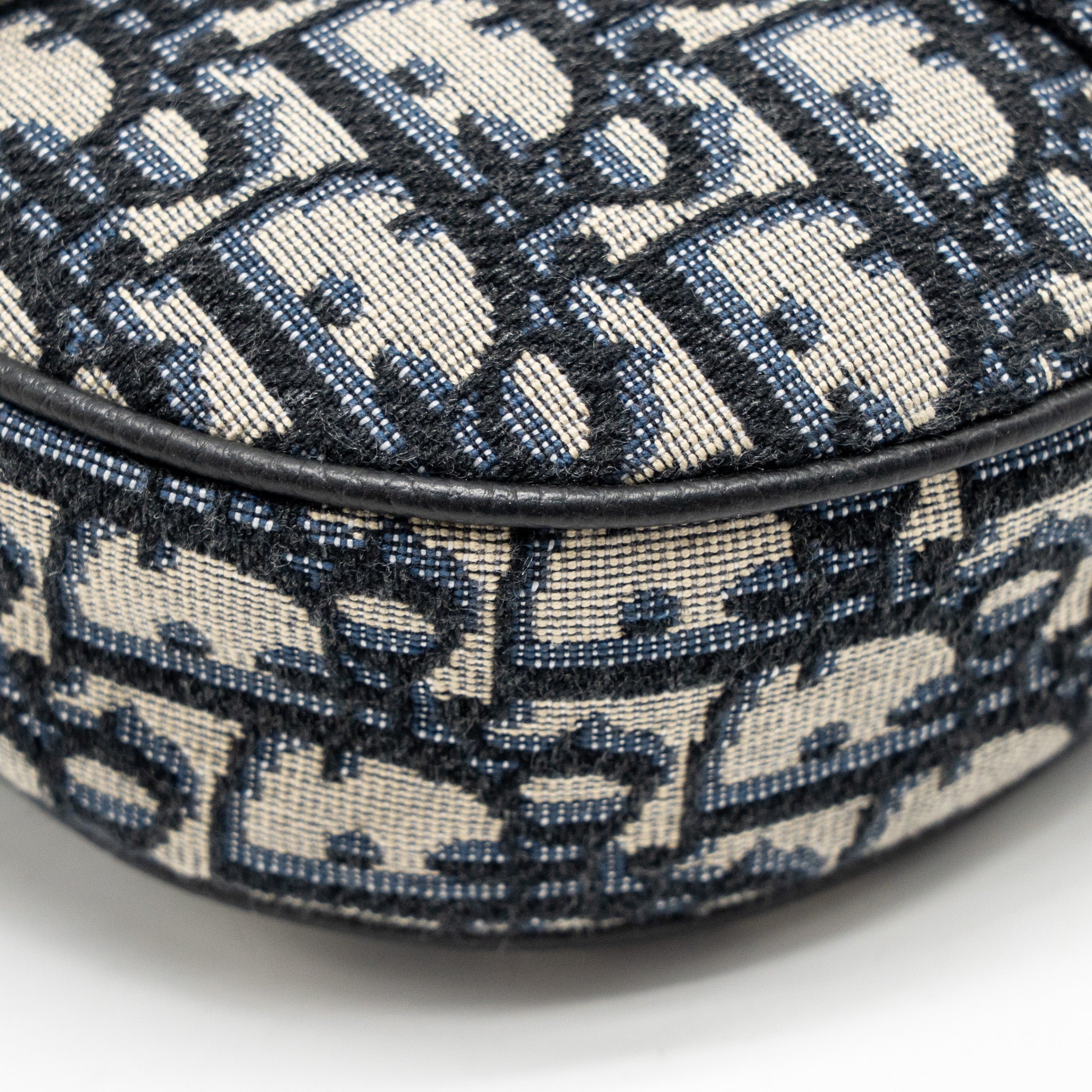 DIOR HOMME SADDLE BAG OBLIQUE JACQUARD MULTICOLOURED HARDWARE