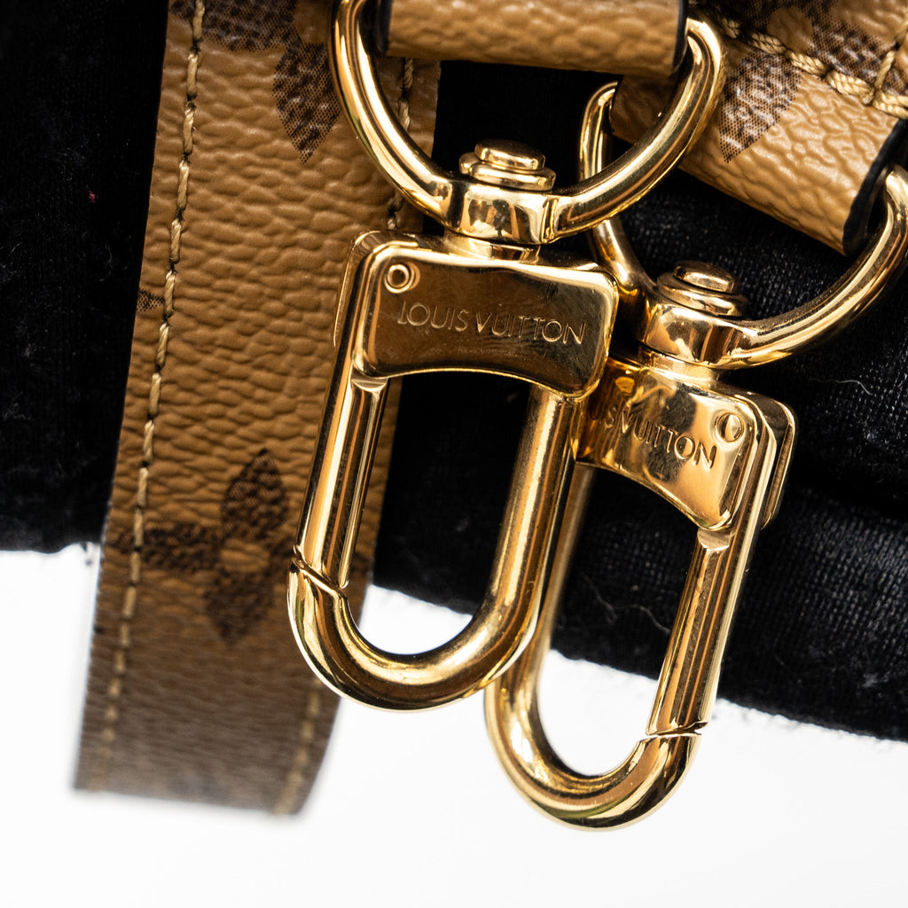 LOUIS VUITTON POCHETTE MÉTIS MONOGRAM REVERSE CANVAS GHW