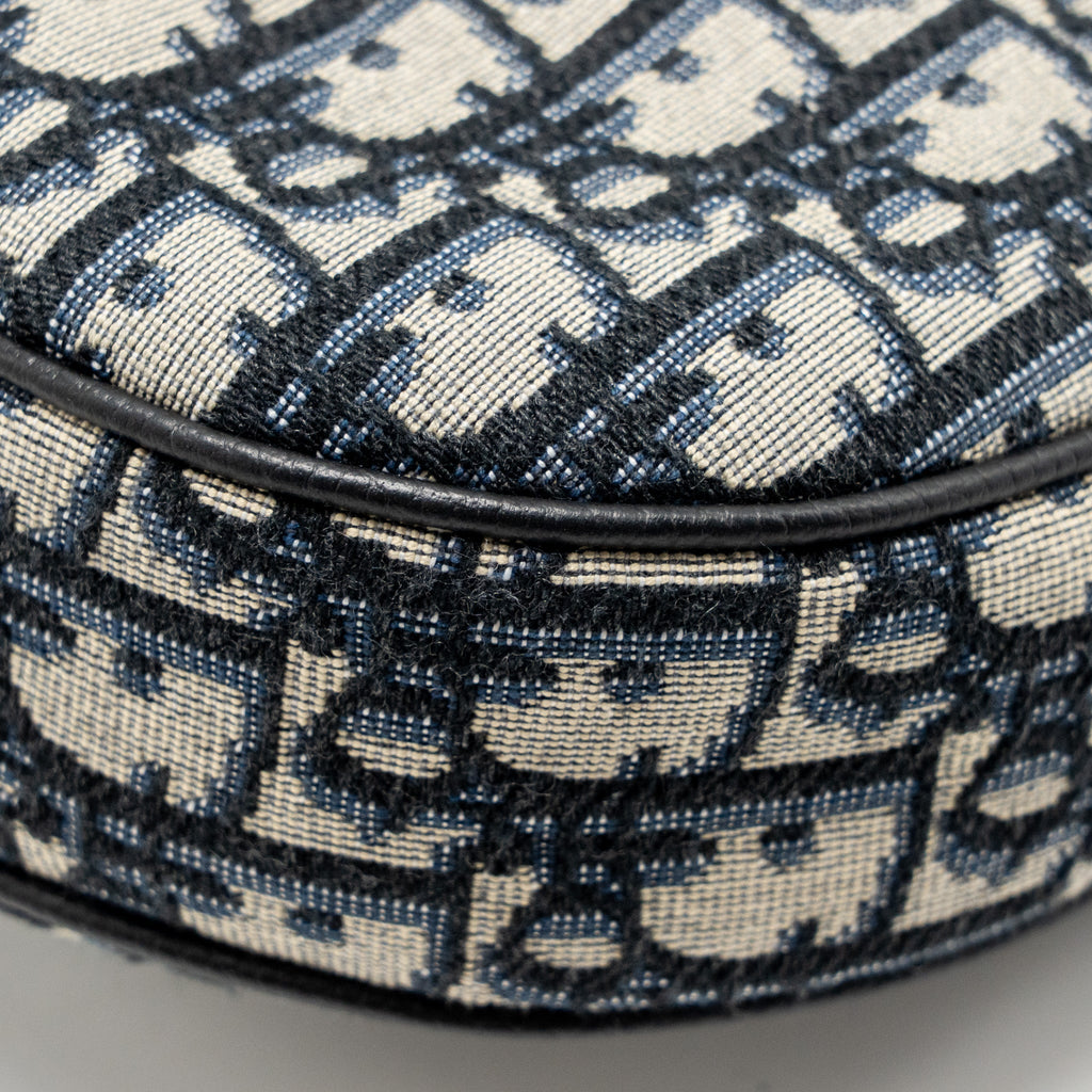 DIOR HOMME SADDLE BAG OBLIQUE JACQUARD MULTICOLOURED HARDWARE