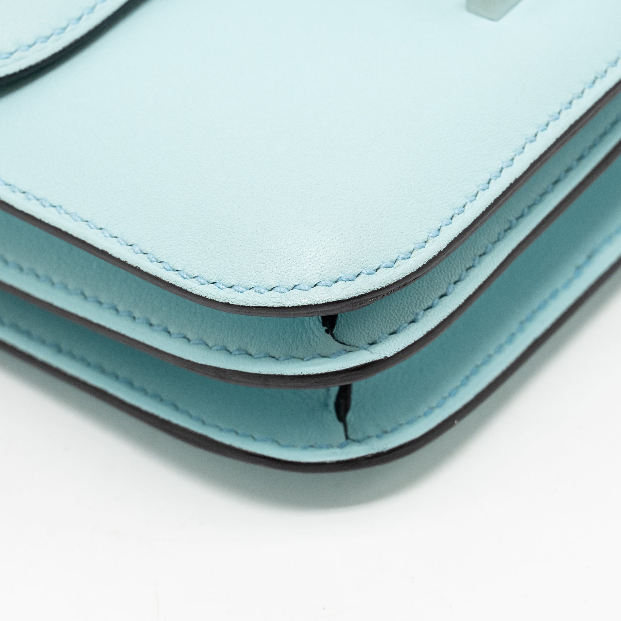 HERMES MINI CONSTANCE SWIFT BLUE ZEPHYR/CACTUS SHW