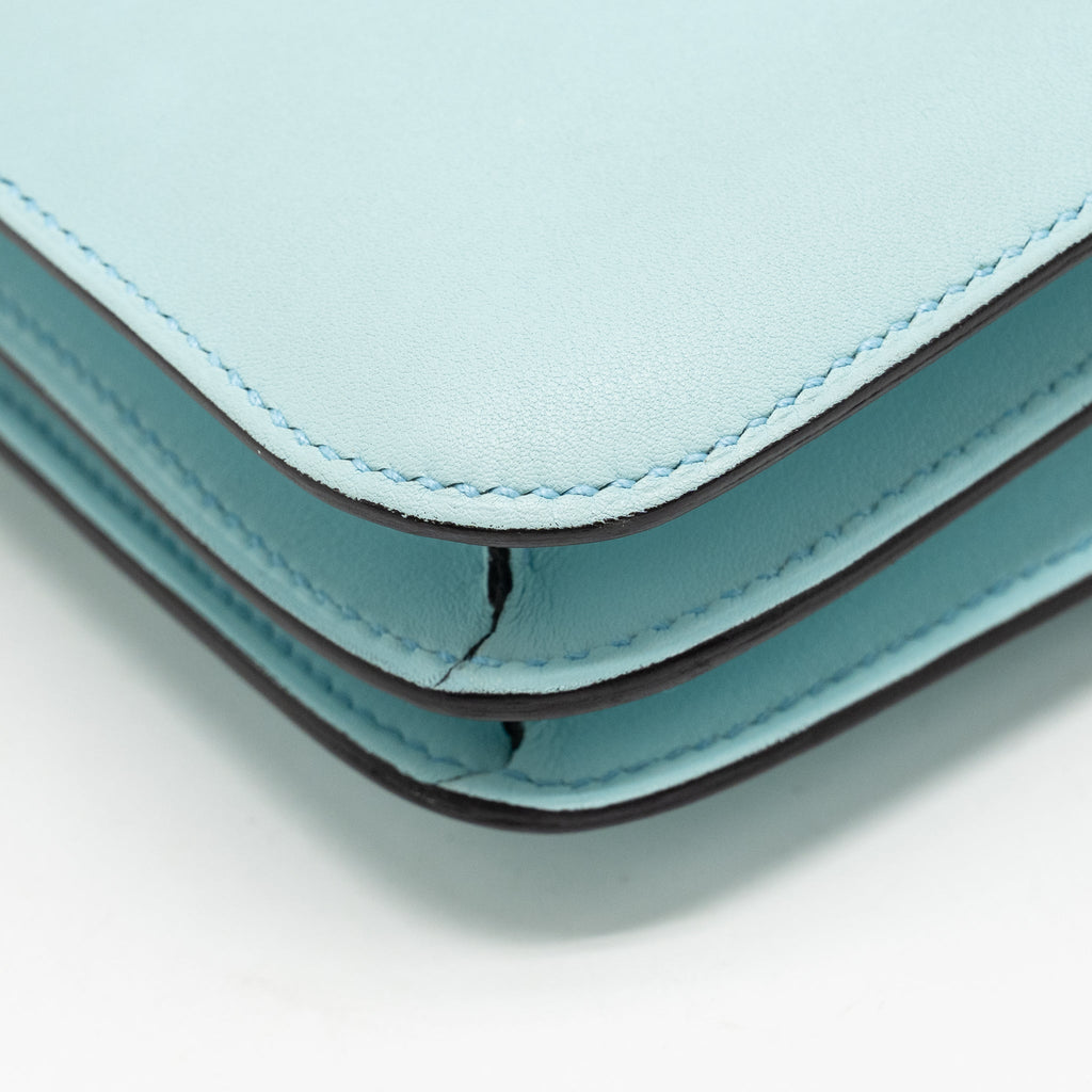HERMES MINI CONSTANCE SWIFT BLUE ZEPHYR/CACTUS SHW