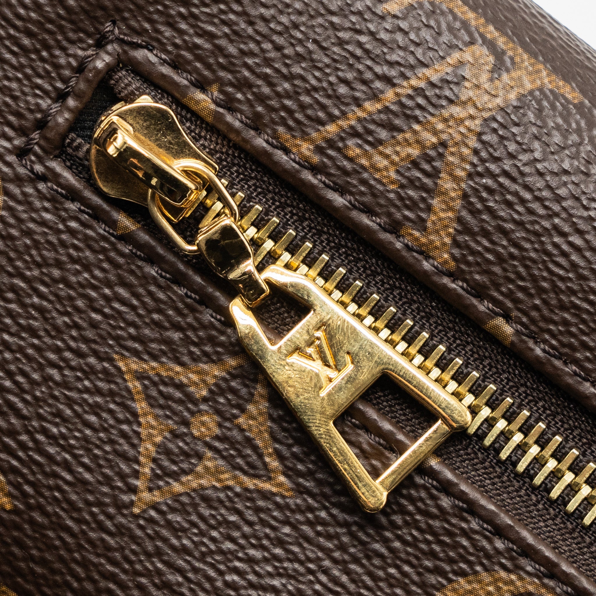 LOUIS VUITTON BUM BAG MONOGRAM CANVAS GHW