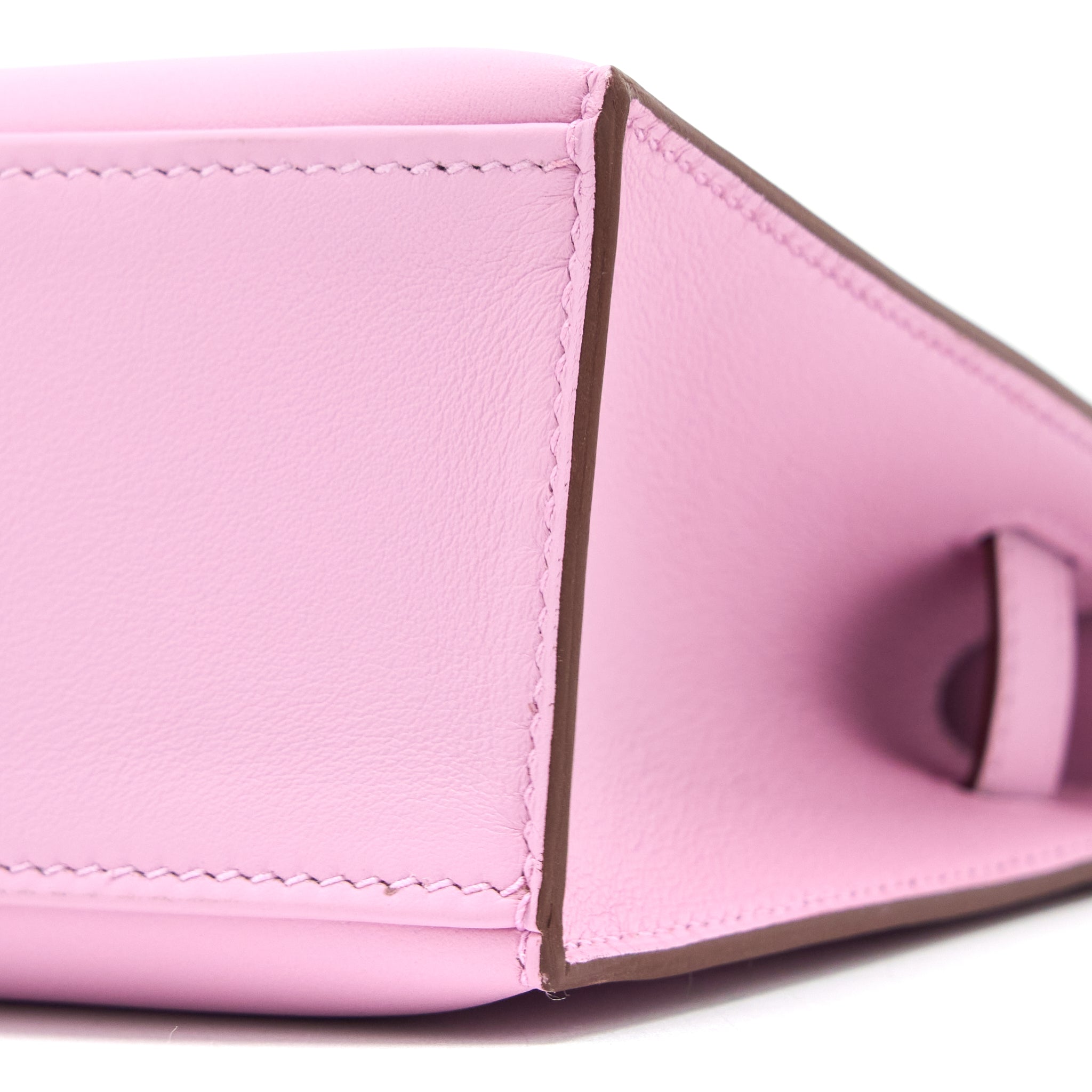 HERMES KELLY POCHETTE SWIFT X9 MAUVE SYLVESTRE RGHW