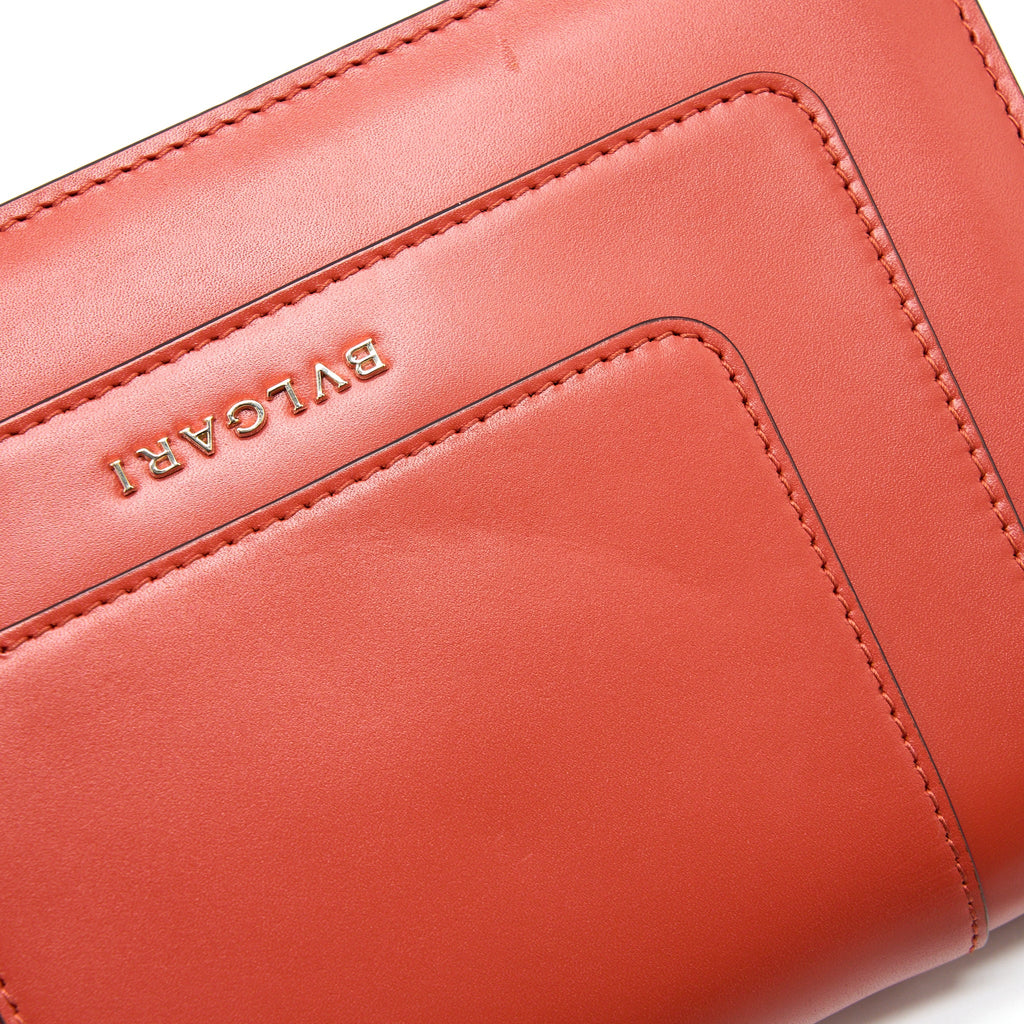 BVLGARI SERPENTI FOREVER CROSSBODY BAG CALFSKIN ORANGE LGHW