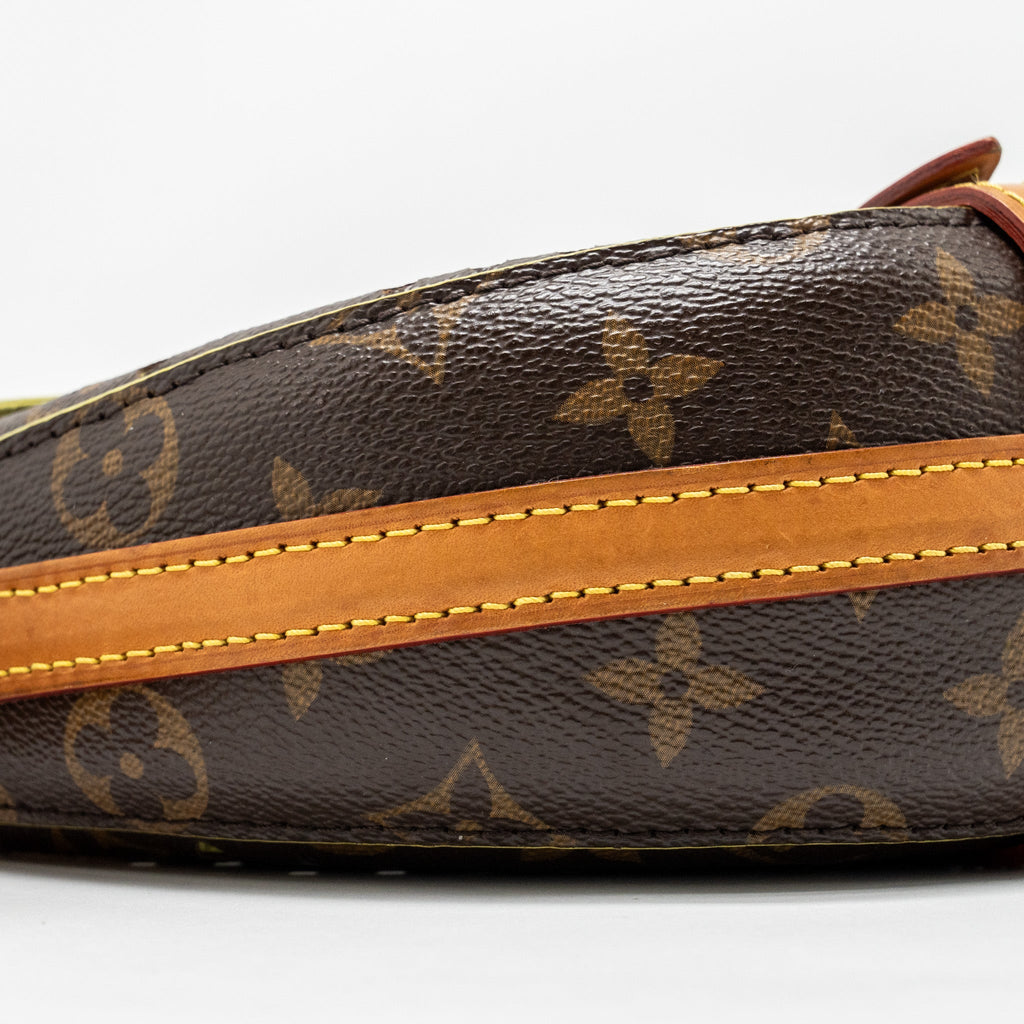 LOUIS VUITTON FLORE CHANTILLY MONOGRAM CANVAS BROWN/GREEN GHW