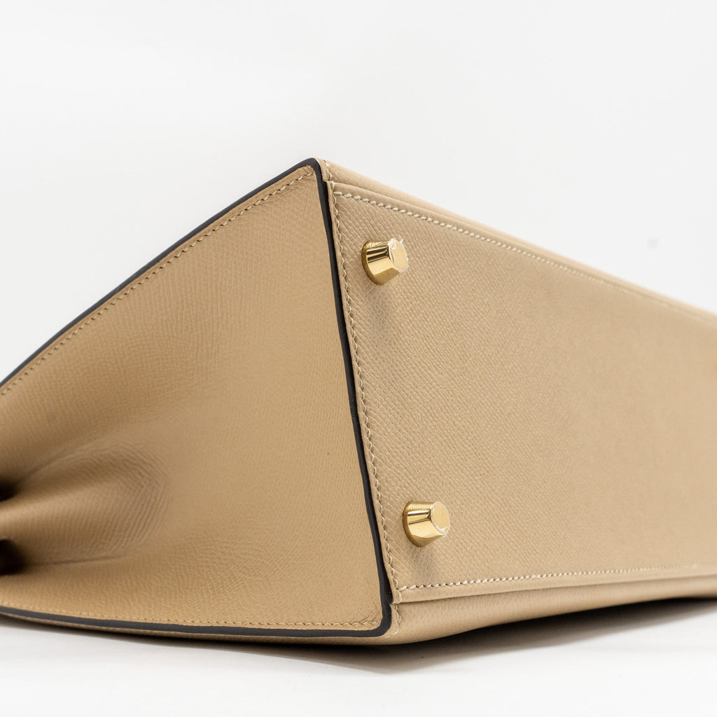 HERMES KELLY 28 SPECIAL ORDER EPSOM TRENCH/CUIVRE GHW