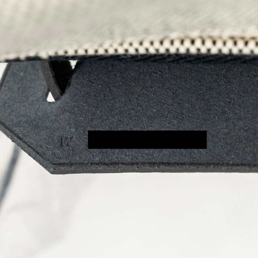 HERMES HERBAG MINI CANVAS/COWHIDE BLACK/ ECRU GHW