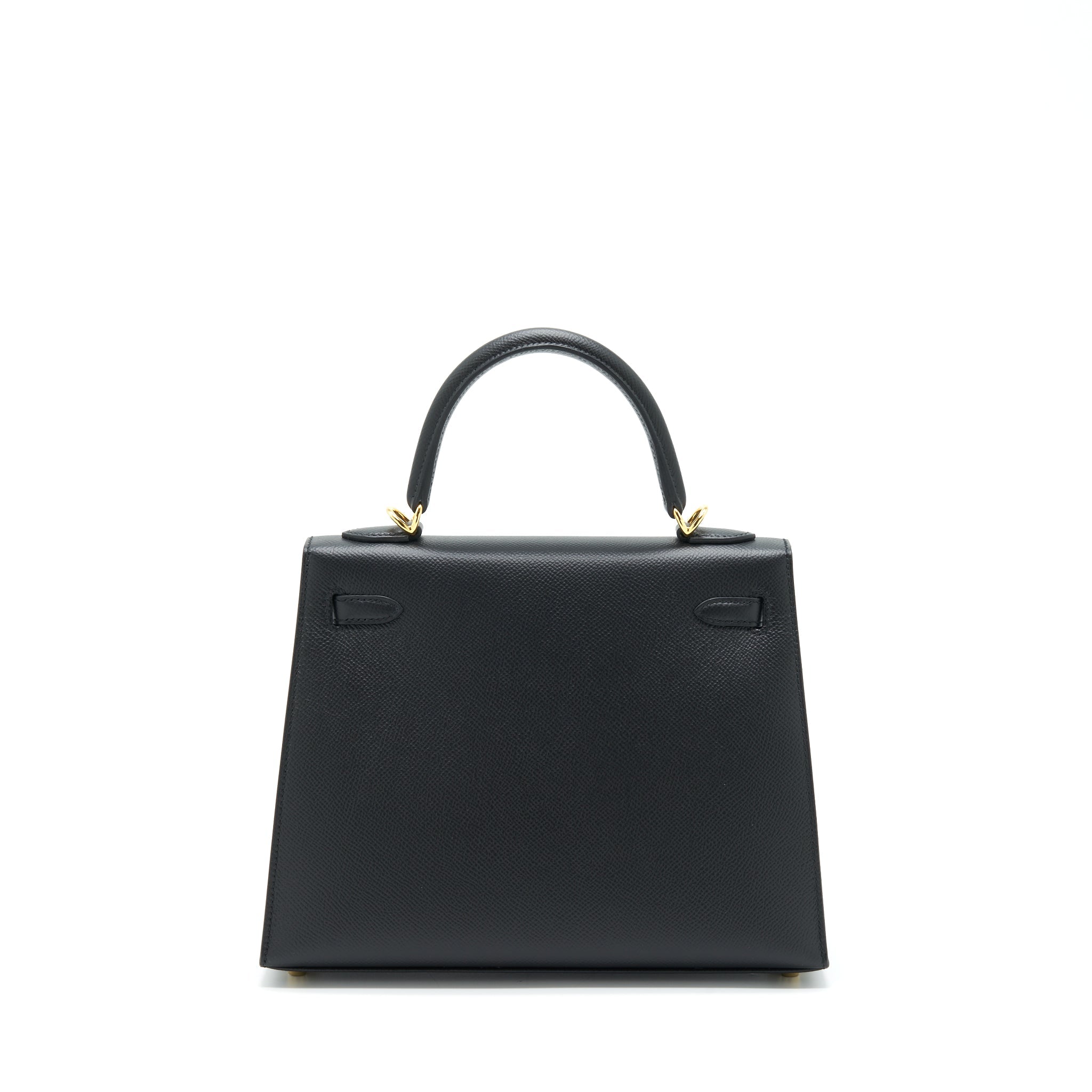 HERMES KELLY 25 EPSOM BLACK GHW