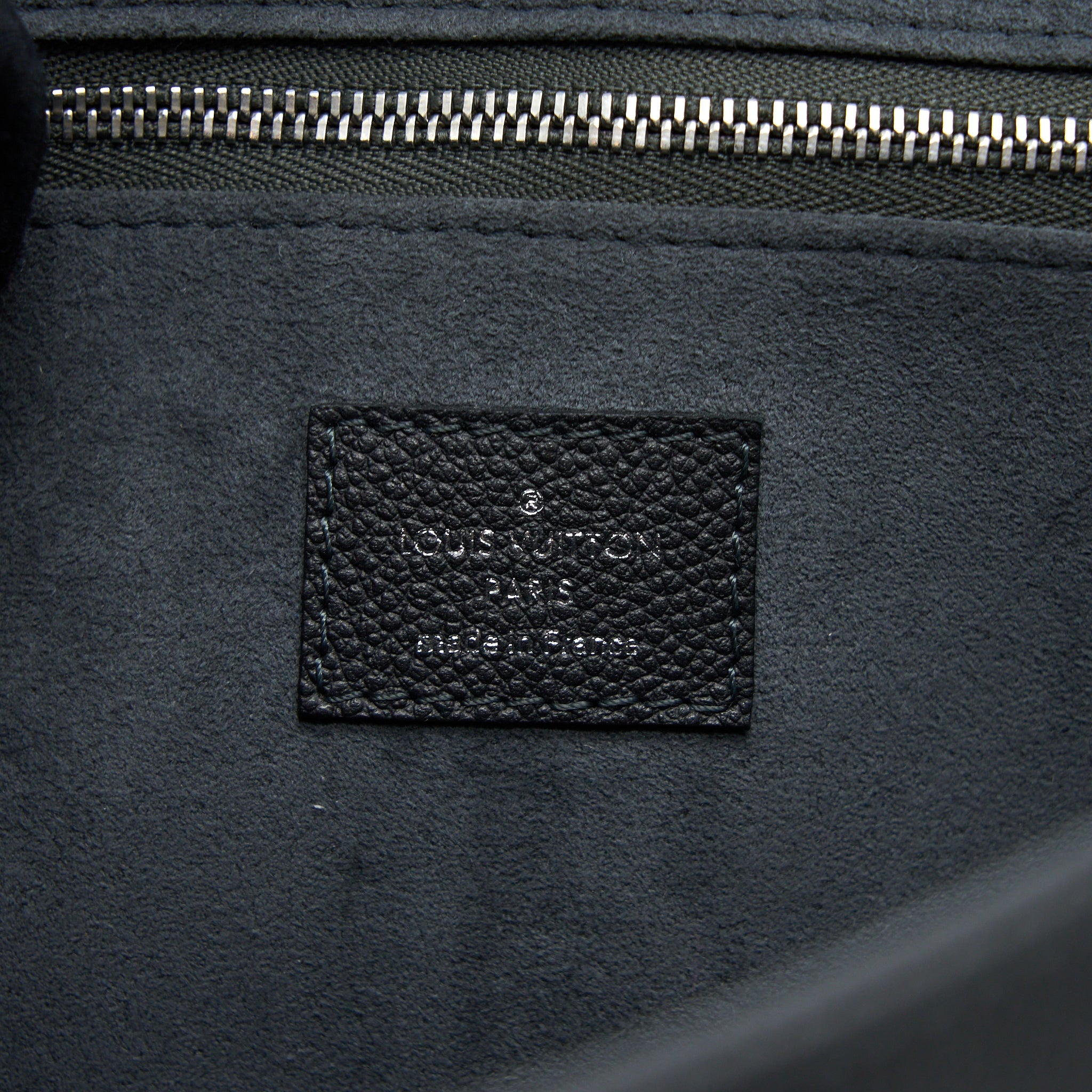 LOUIS VUITTON SAINT GERMAINE CROSSBODY BAG MONOGRAM EMPREINTE BLACK BRUSHED SHW